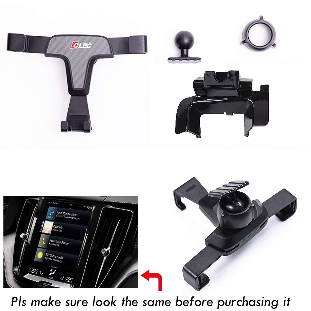 2018-2019 Volvo XC60 Car Phone Holder - Adjustable Air Vent Mount for Smartphones 3.5-6.0 Inches - Secure & Hands-Free Driving - Perfect for GPS Navigation & Music Control