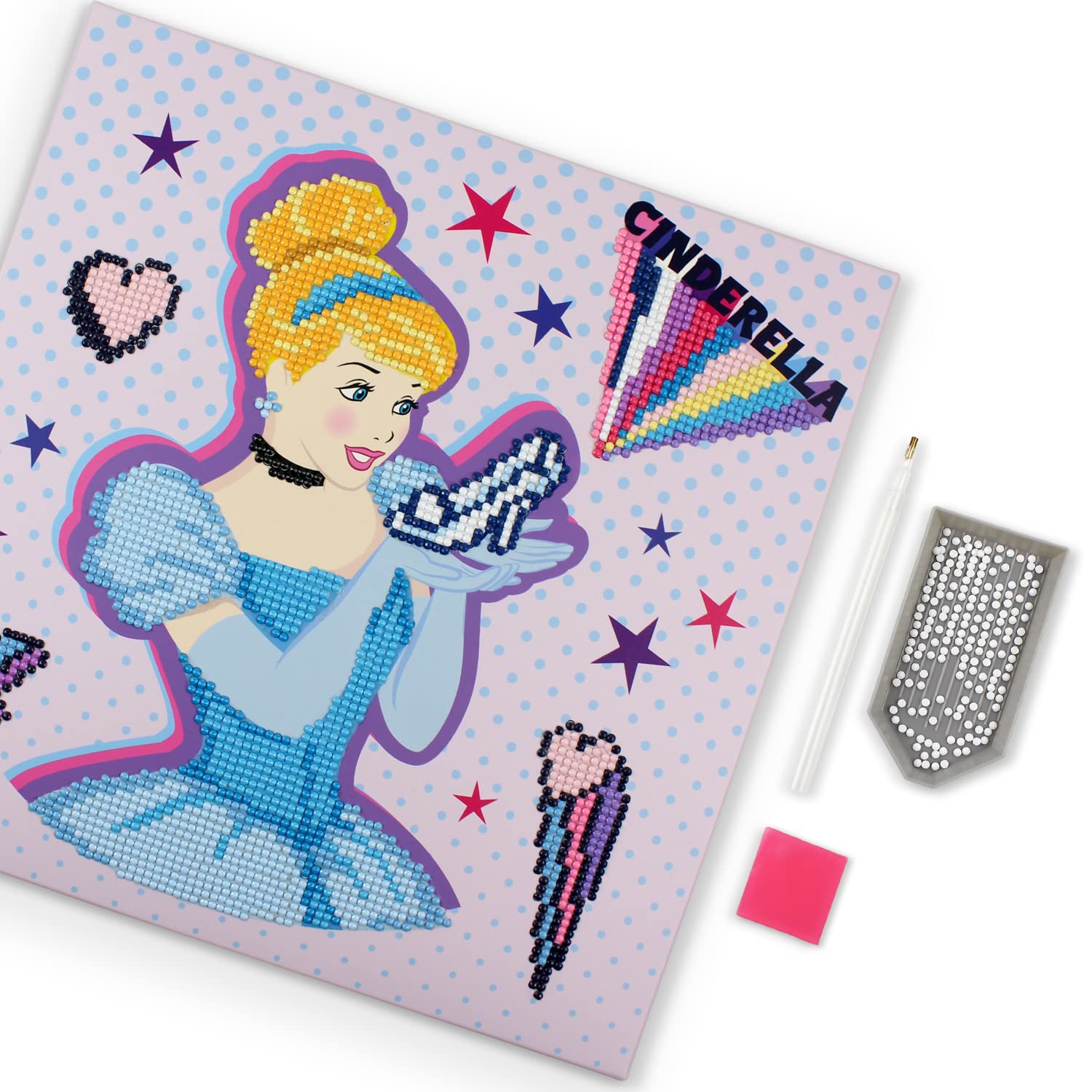 Disney Cinderella Diamond Dotz Painting Kit for Adults - 11