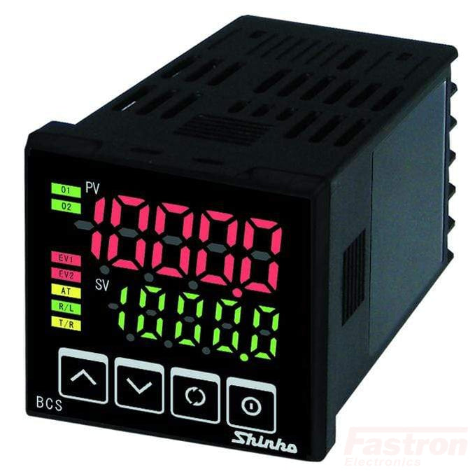 BCS2R0019 T7671 Temperature Limit Controller - 48x48mm, 100-240VAC, Relay Output, 2nd Event/Cooling Relay, Event Input - Ideal for HVAC Systems, Industrial Equipment & Process Control Applications