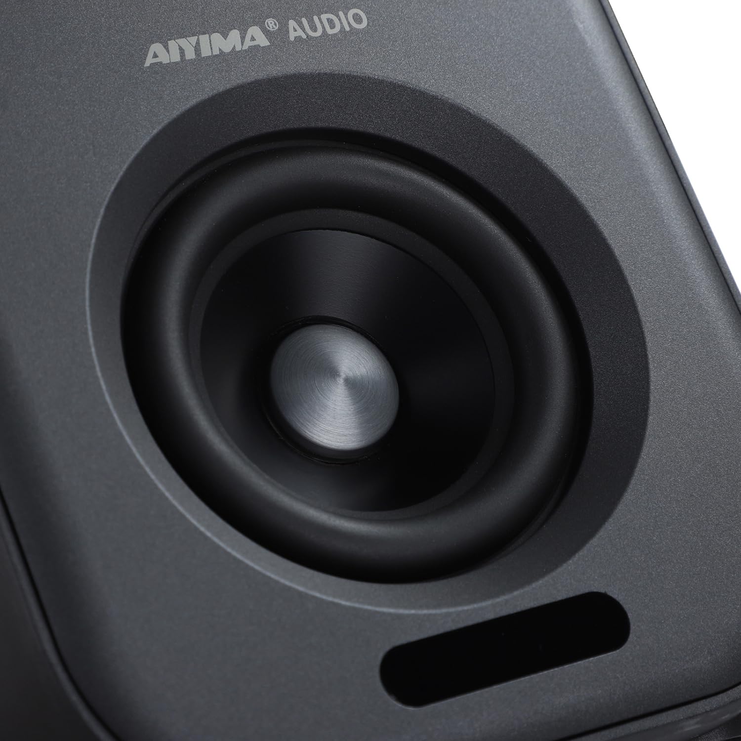 AIYIMA S400 80W 2.0 Channel Bluetooth Bookshelf Speakers with Woofer & Horn Tweeter - Optical/RCA/USB Input, Remote Control - Perfect for Home Theater, Gaming & Music Streaming