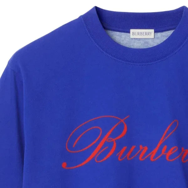 Burberry Swan Print T-Shirt for Women | Classic Cotton Tee with Elegant Swan Design | Perfect for Casual Wear, Outings & Layering