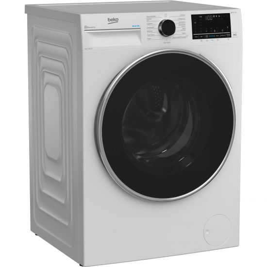 Beko BFLB902ADW 9kg Front Load Steam Washer - Energy Efficient, Quiet Laundry Machine for Home & Apartment Use