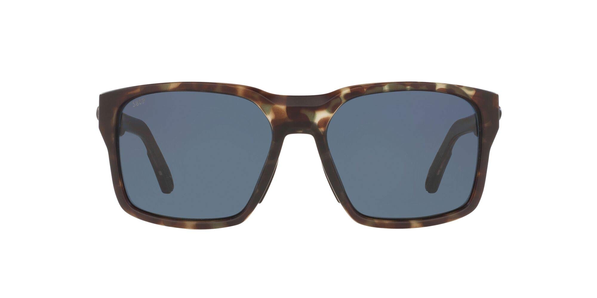 Costa Del Mar Men's Tail Walker Square Polarized Sunglasses – UV Protection, Lightweight & Durable for Fishing, Driving & Outdoor Activities