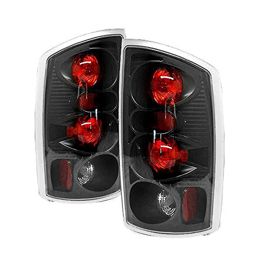 Spyder Auto 5002525 Euro Style LED Tail Lights - Black/Clear Smoke Lens - Compatible with [Vehicle Model] - Enhance Style & Visibility for Night Driving & Car Shows