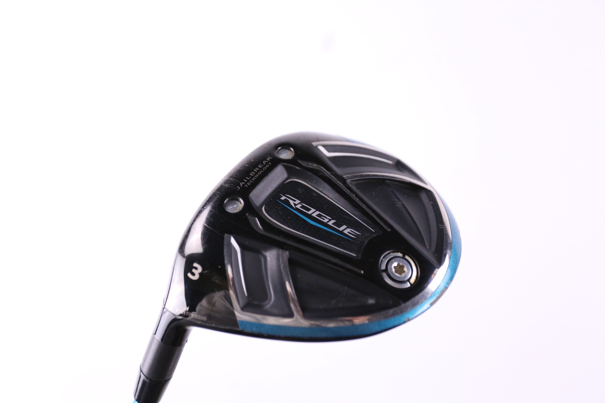 Used Callaway Rogue 3 Wood Left Handed 15° Stiff Flex Golf Club for Men - Perfect for Driving Range & Course Play