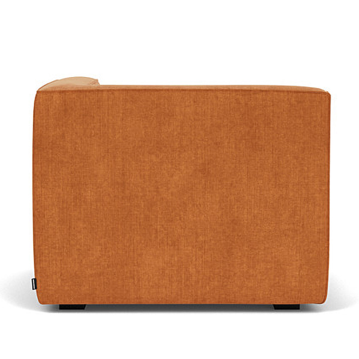 1-Seater Right Corner Modular Sofa in Durable Dane Fabric - Perfect for Small Apartments, Living Rooms & Cozy Spaces