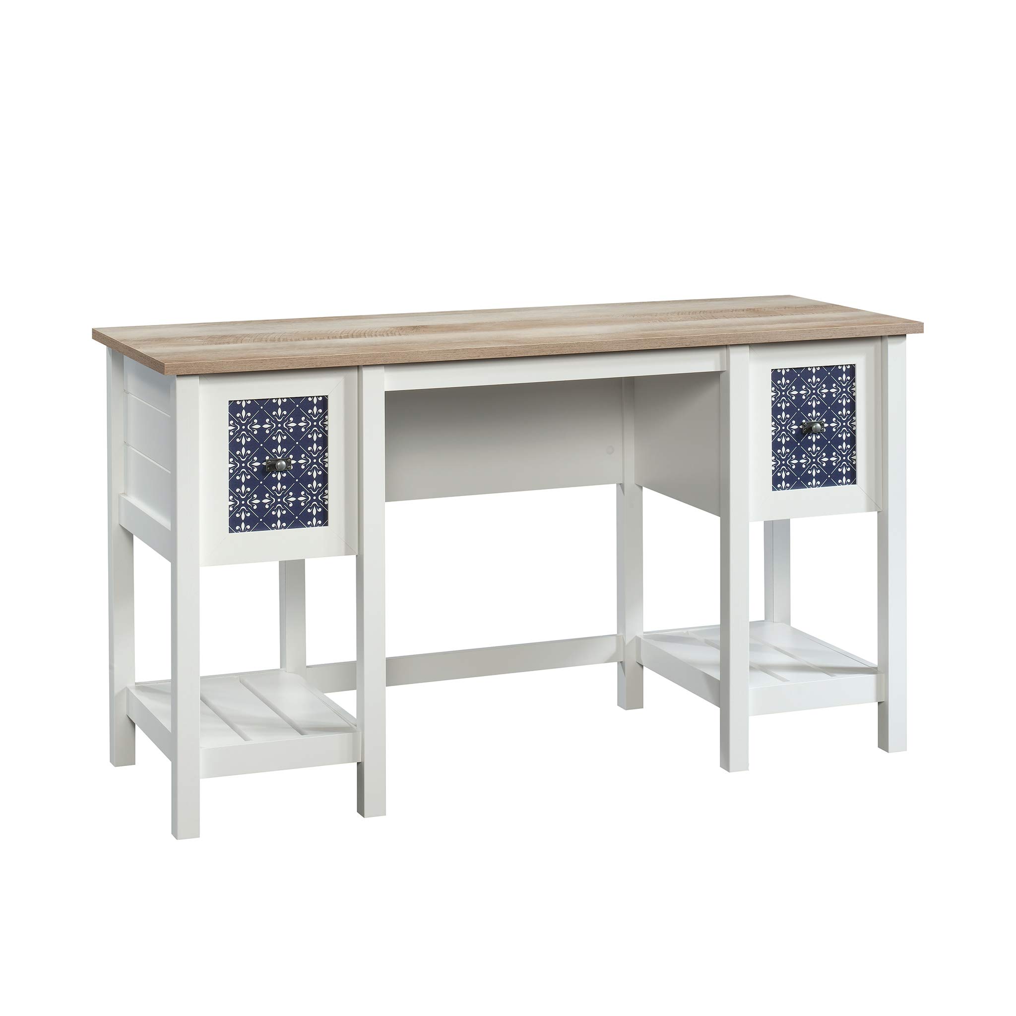 Sauder Cottage Road Computer Desk with Storage - Small Study Desk for Home Office