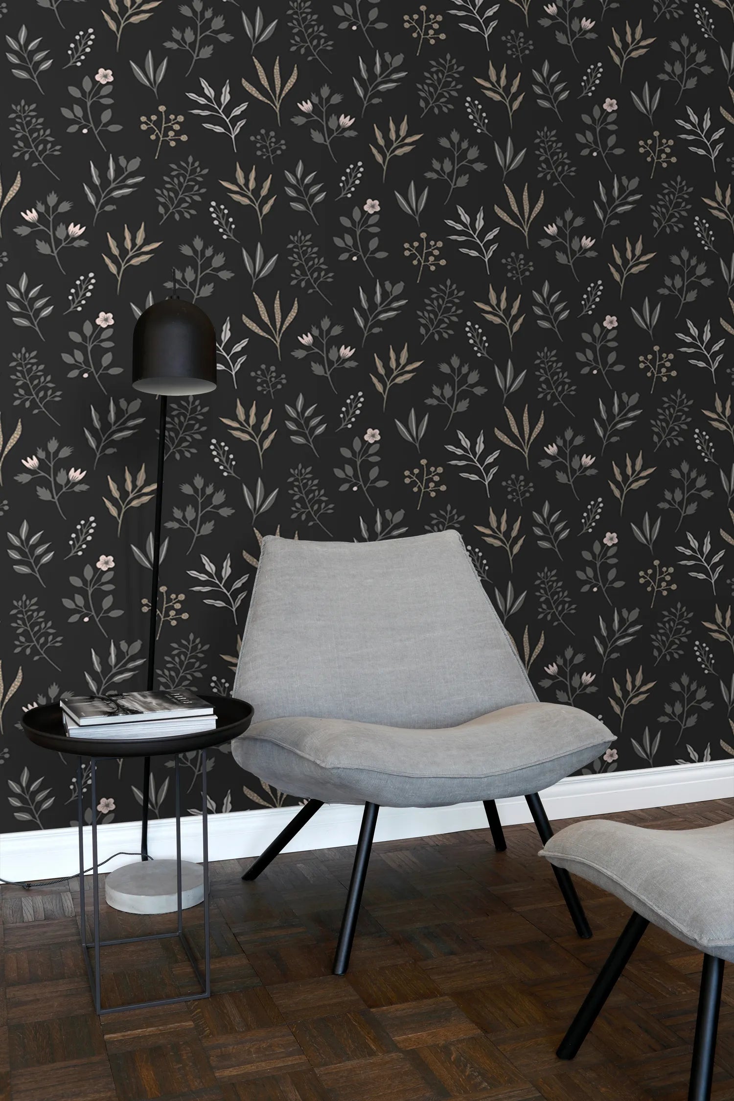 Scandi Cool Greenery - Modern Scandinavian Style Artificial Plants for Home & Office Decor - Perfect for Living Room, Bedroom, and Workspace