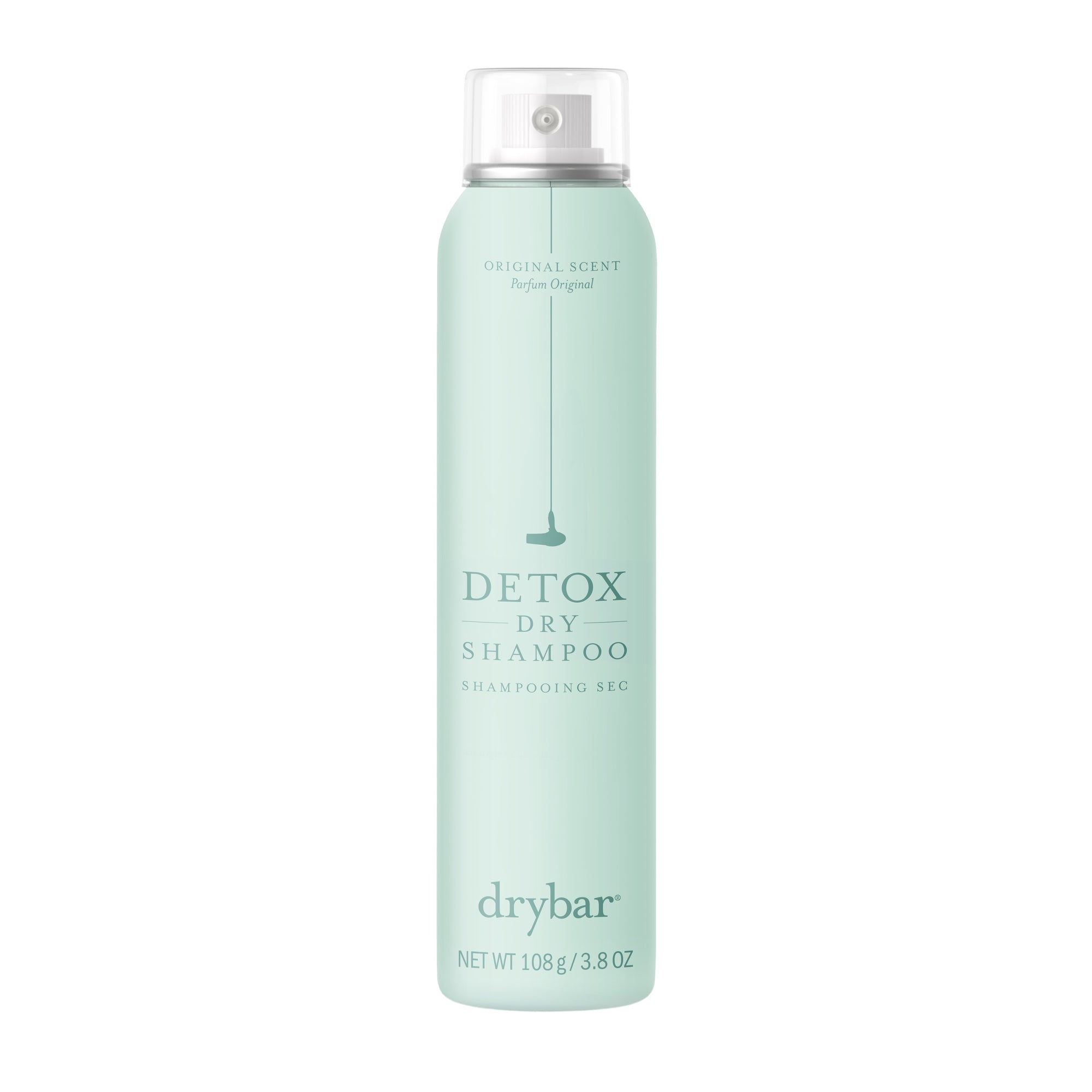 Drybar Detox Dry Shampoo Original Scent 108g - Volumizing & Oil Absorbing Hair Refresher for Women - Perfect for Travel, Gym & Busy Mornings