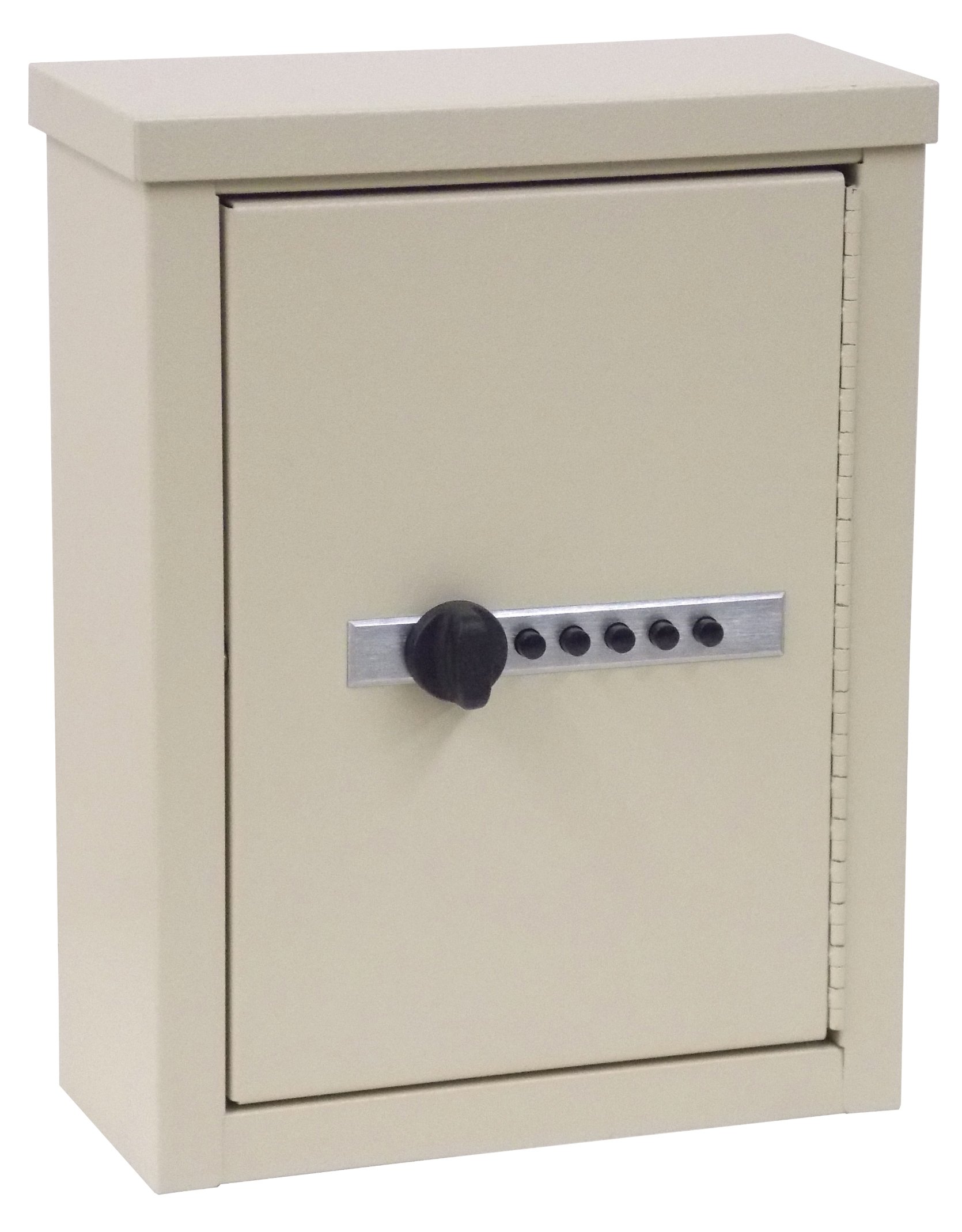 Secure Single Door Mini Wall Cabinet with Combo Lock - 12