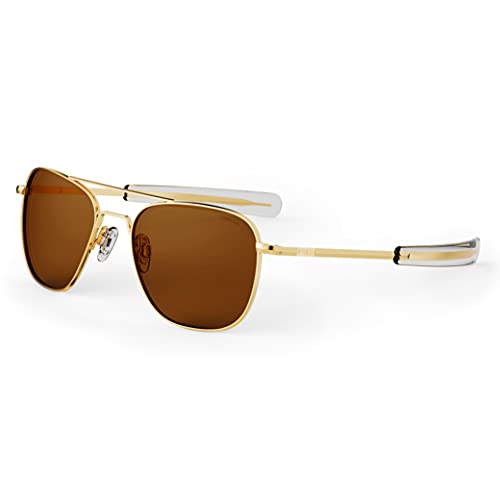 23k Gold / American Tan Polarized 58mm