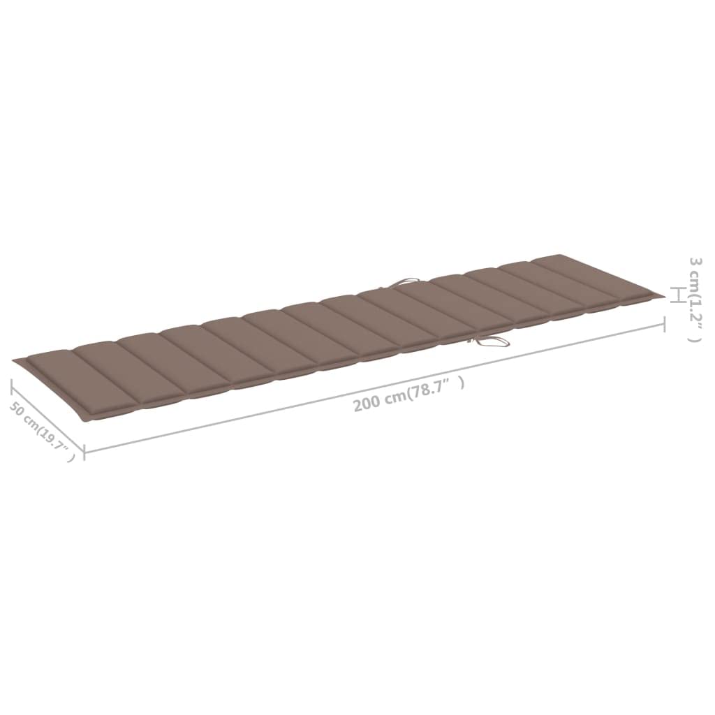 Premium Outdoor Chaise Lounge Cushion - 78.7