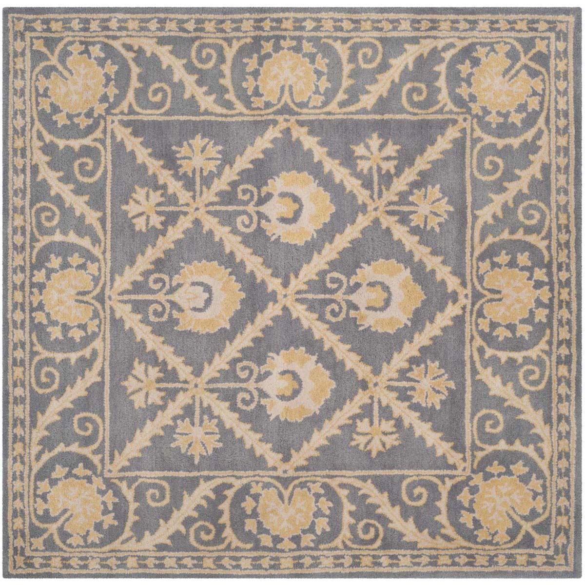 Safavieh Bella 152 Area Rug - Soft Traditional Floral Design, 5' x 8' Indoor Carpet for Living Room, Bedroom & Dining Room Decor
