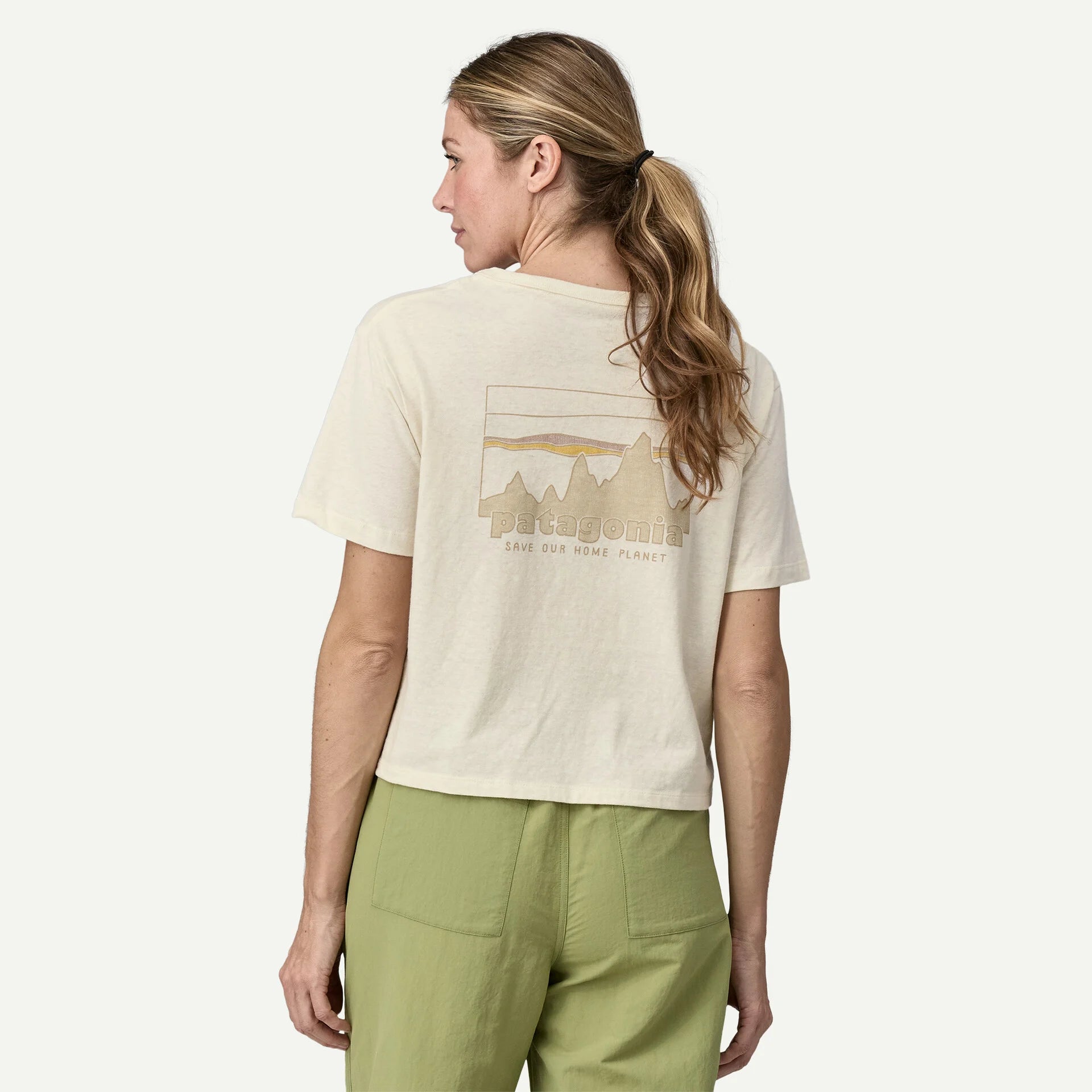 Patagonia Women's '73 Skyline Easy Cut Responsibili Tee - Eco-Friendly Organic Cotton T-Shirt for Hiking, Travel & Casual Wear