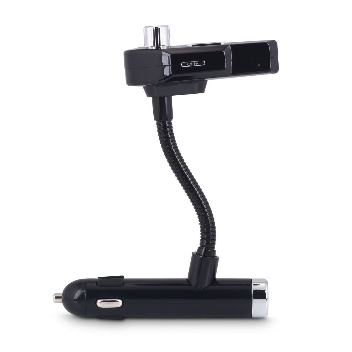 Refurbished August CR220B Car FM Transmitter with Bluetooth & USB Charging Port - Wireless Music Streaming & Phone Charging for Road Trips & Commutes