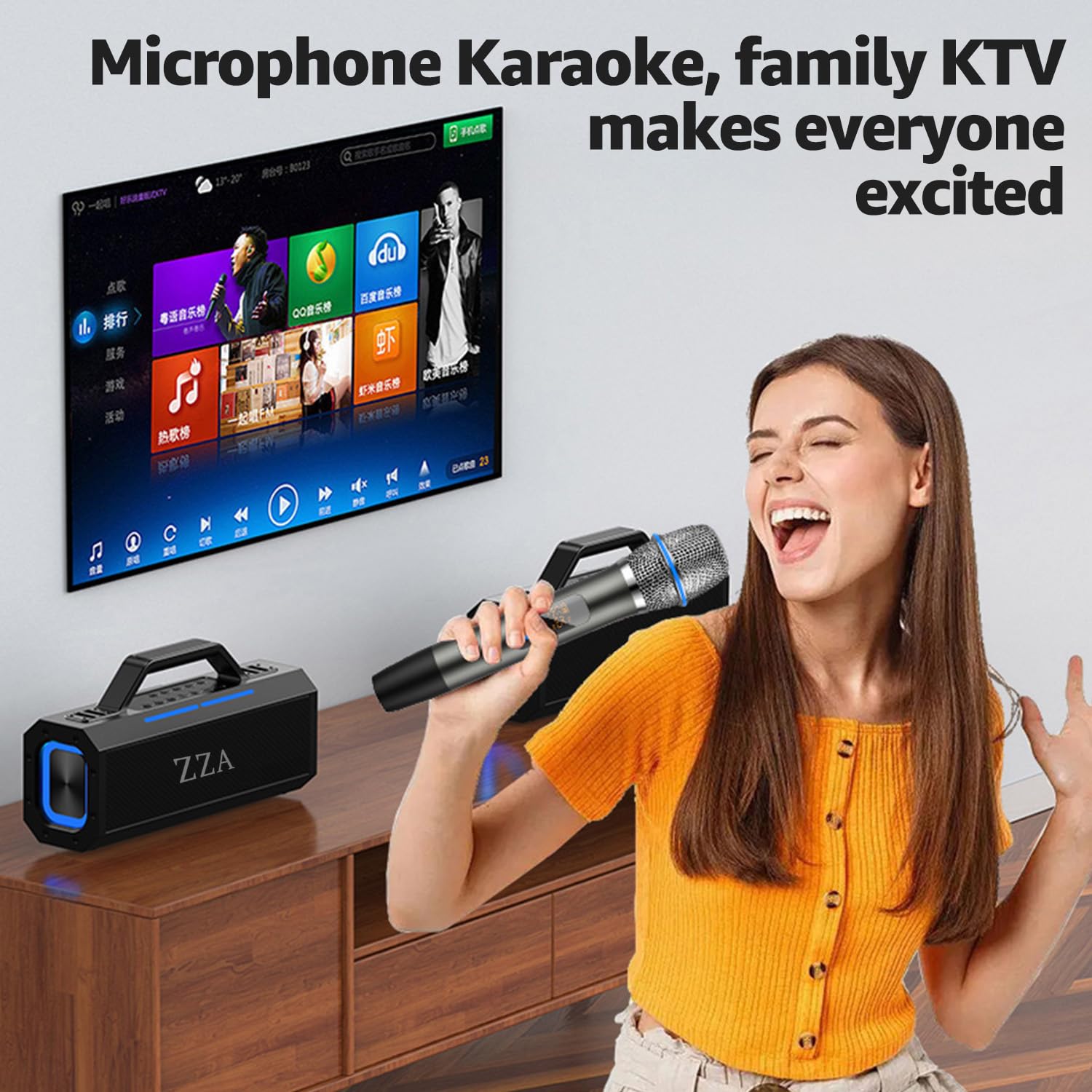 60W Portable Bluetooth Speaker with Deep Bass & Subwoofer - 18000mAh Power Bank, IPX6 Waterproof, 3 Lighting Modes, 100dB Loud Wireless Outdoor Speaker for Camping, Beach, Party, Garage & Home Use
