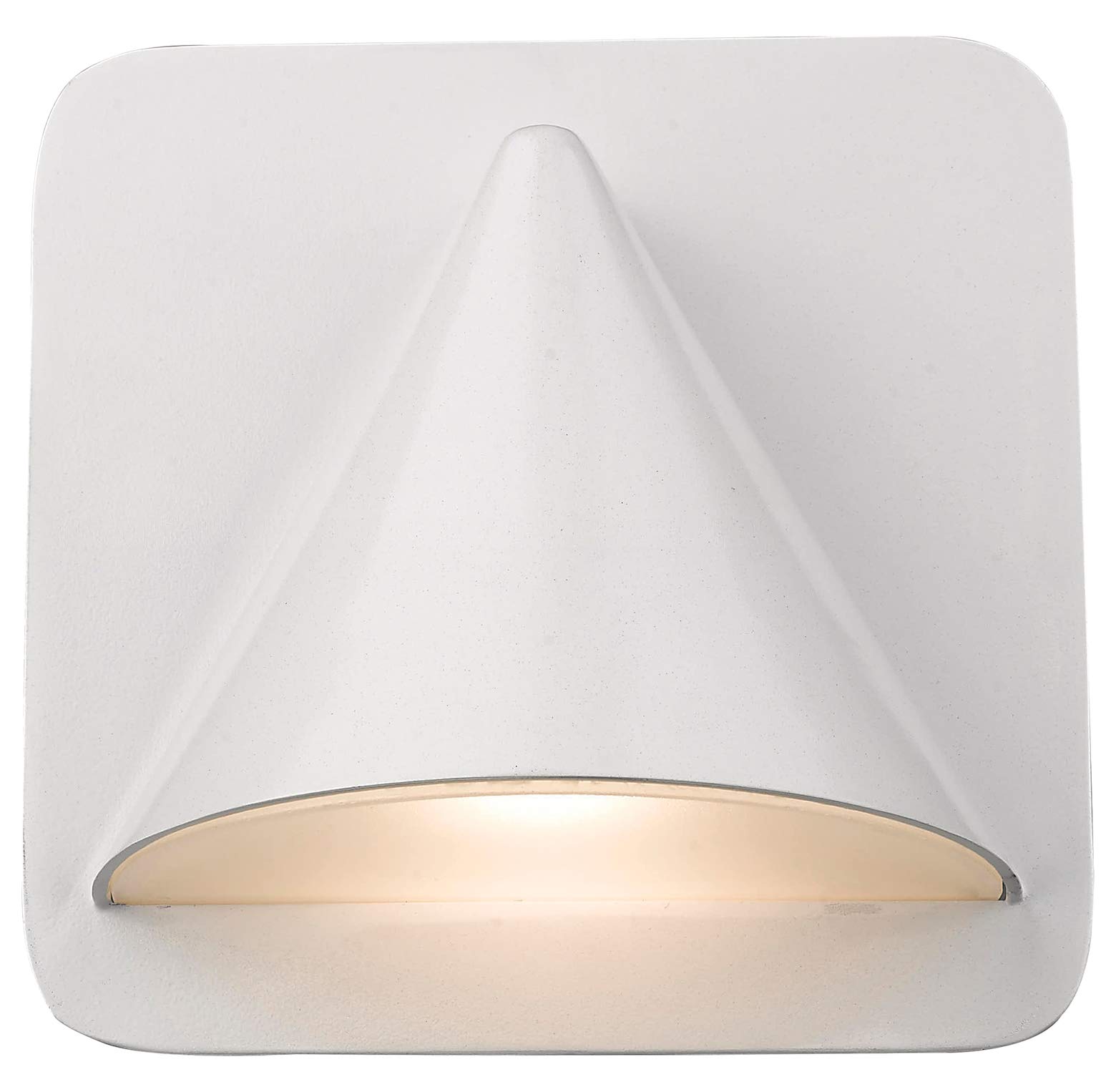 1 Light Outdoor Wall Sconce - Waterproof Exterior Light Fixture for Porch, Patio & Garden - Durable Weatherproof Wall Mount Lighting for Home & Commercial Use