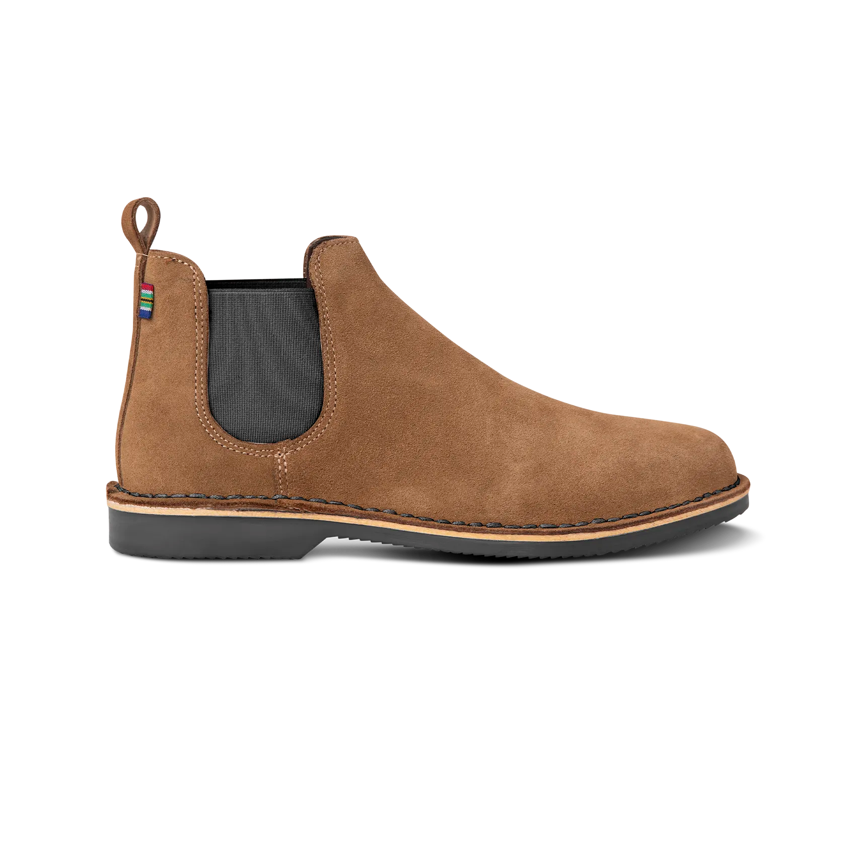 Men's Chelsea Boot Safari Style with Black Sole - Comfortable & Stylish for Outdoor Adventures, Casual Wear & Work