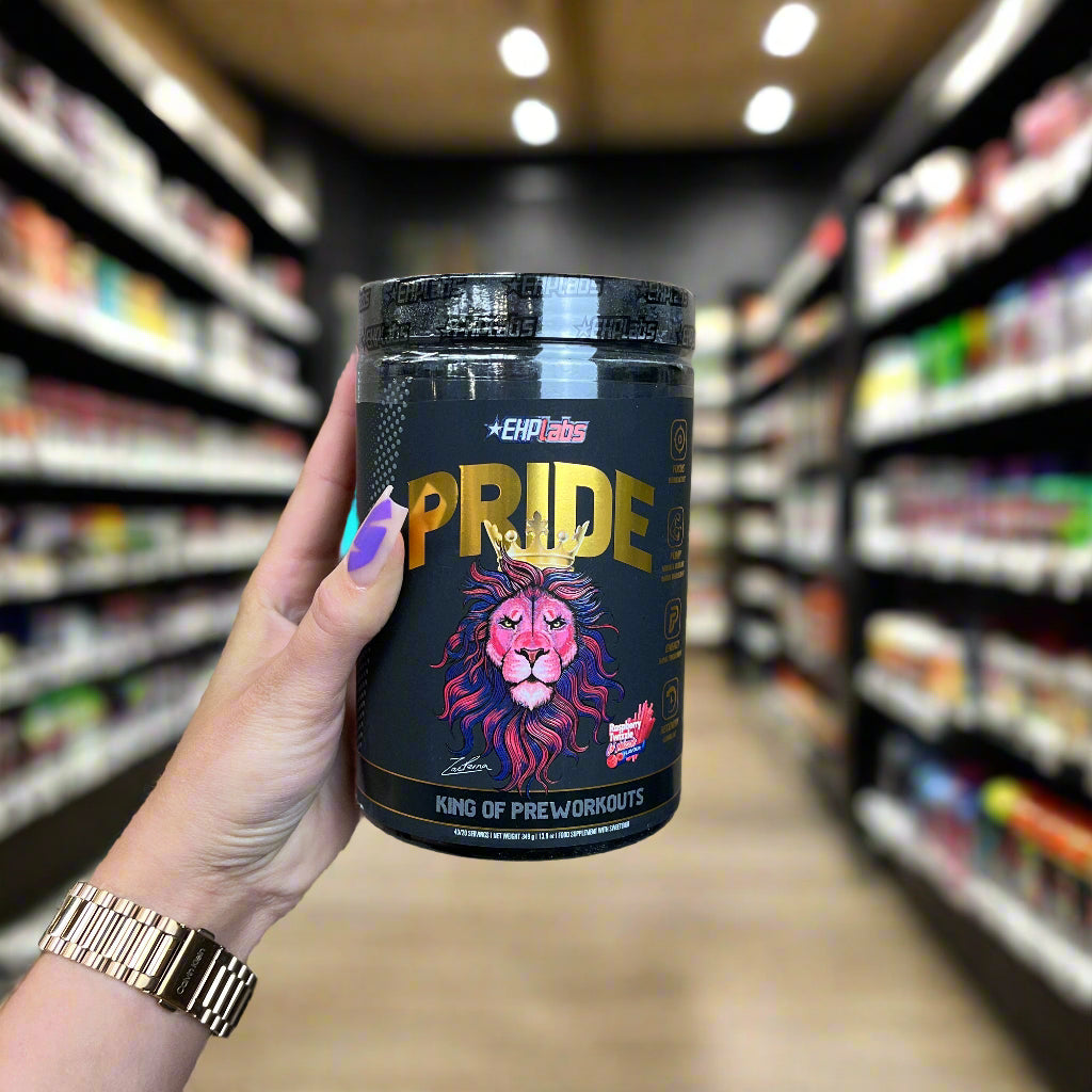 EHP Labs Pride Pre-Workout Powder - 40 Servings for Energy, Focus & Performance | Best for Gym, Bodybuilding & Fitness Training