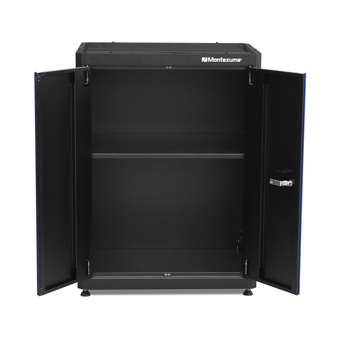 Montezuma 2-Door Stackable Storage Cabinet - Organize Home, Office, or Garage with Durable Metal Shelving Unit