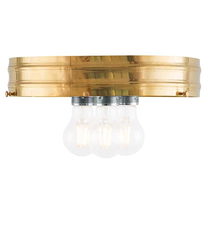 Heidenstam Plafond 300 Brass Ceiling Light - Elegant Lighting Fixture for Living Room, Bedroom & Dining Room Decor