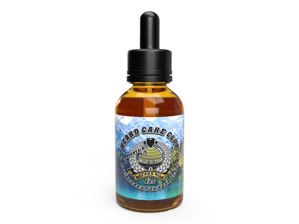 Premium Mountain Air Beard Oil for Men - Natural Growth & Conditioning - Perfect for Daily Grooming & Styling