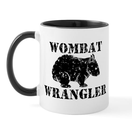 White/Black Inside - Wombat Wrangler Mug