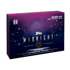 2023-24 Topps Midnight Basketball Hobby Box - Premium Trading Cards Collection for NBA Fans & Collectors - Perfect for Gifts, Investments, and Game Night Fun