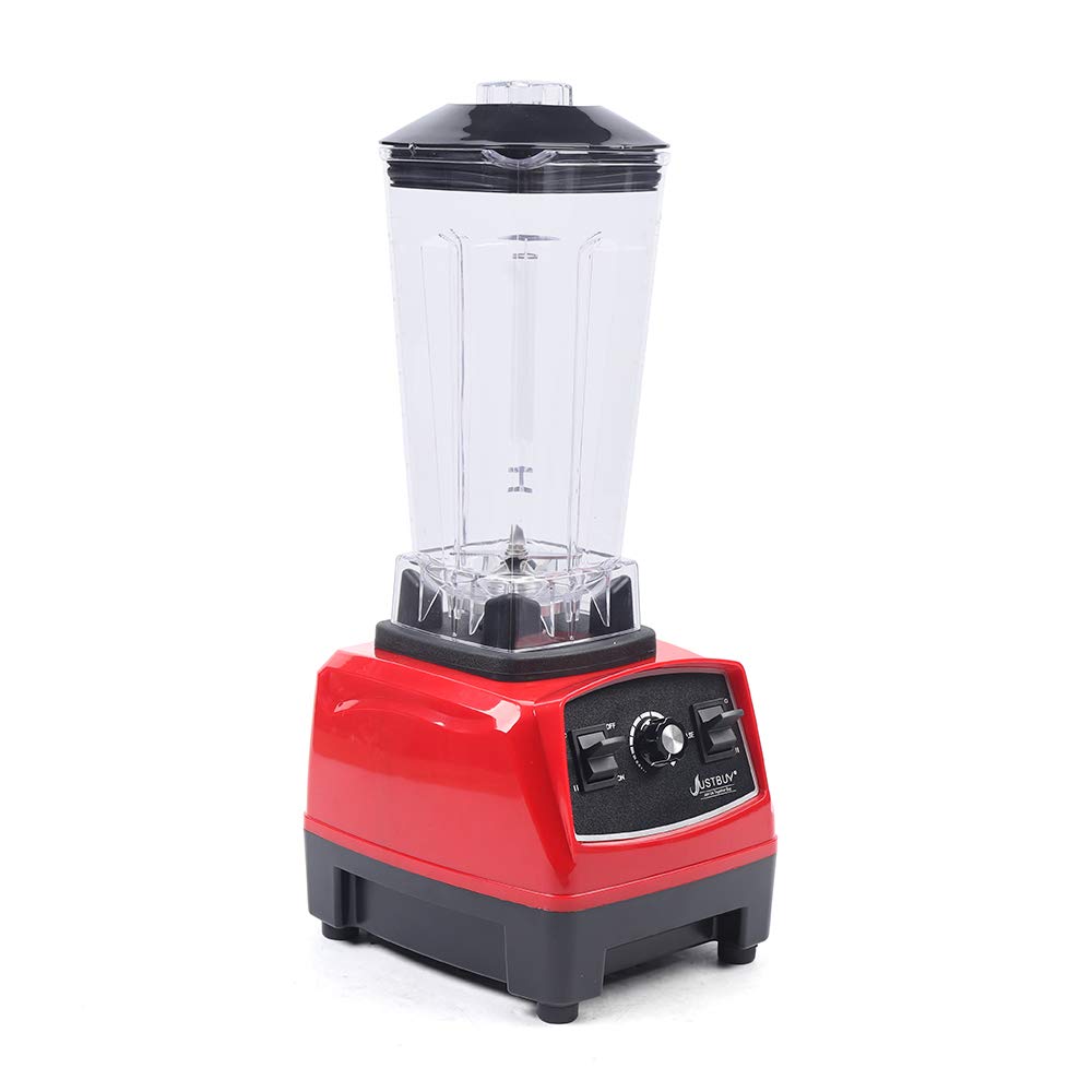 Eapmic Professional Blender 2000ml - 2200W High Power Blender with 45000 RPM for Smoothies, Shakes & Juicing - Red Countertop Blender for Kitchen, Home & Commercial Use