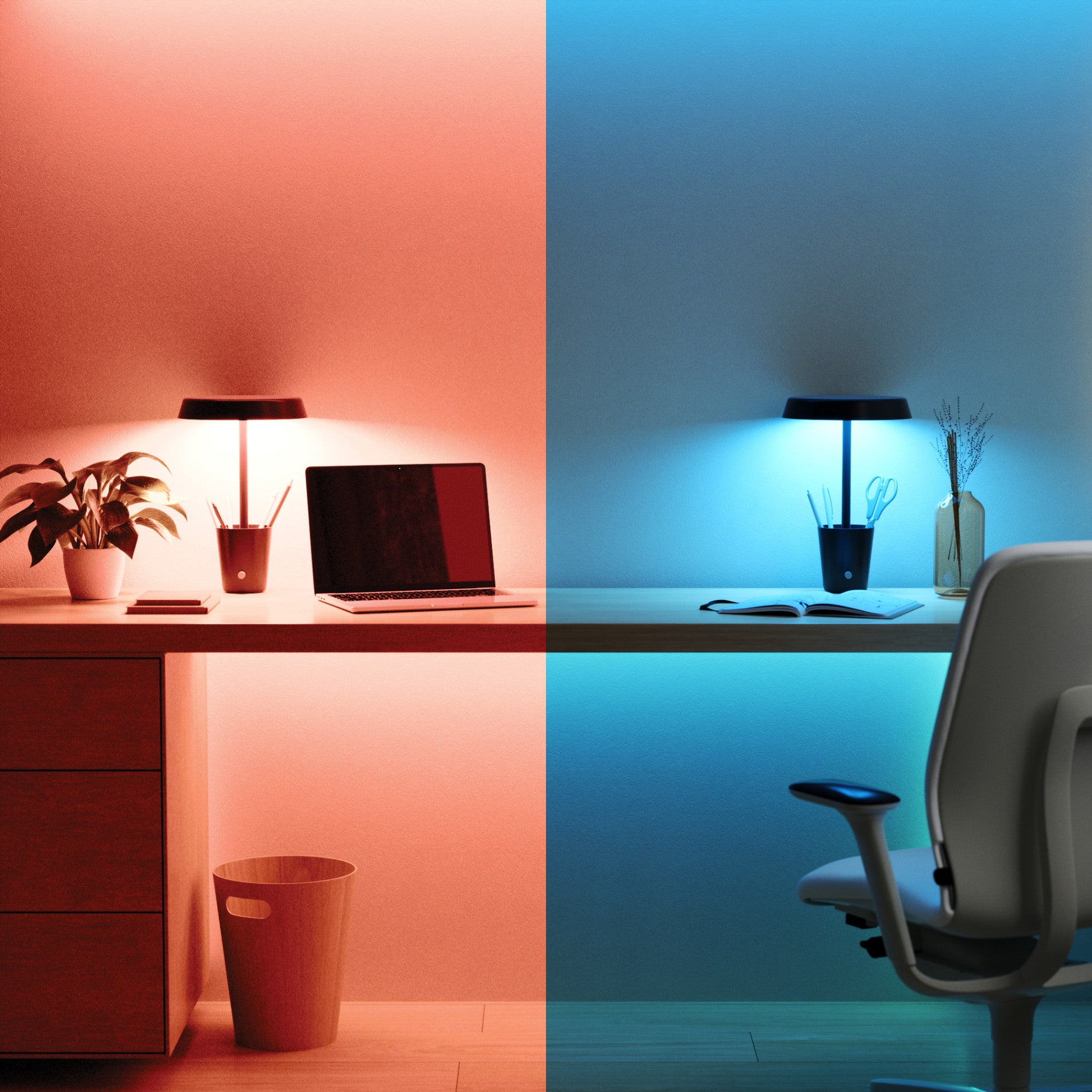 Stylish LED Cup Lamp - Modern Night Light for Bedroom, Nursery & Office - Perfect for Relaxation, Reading & Decor