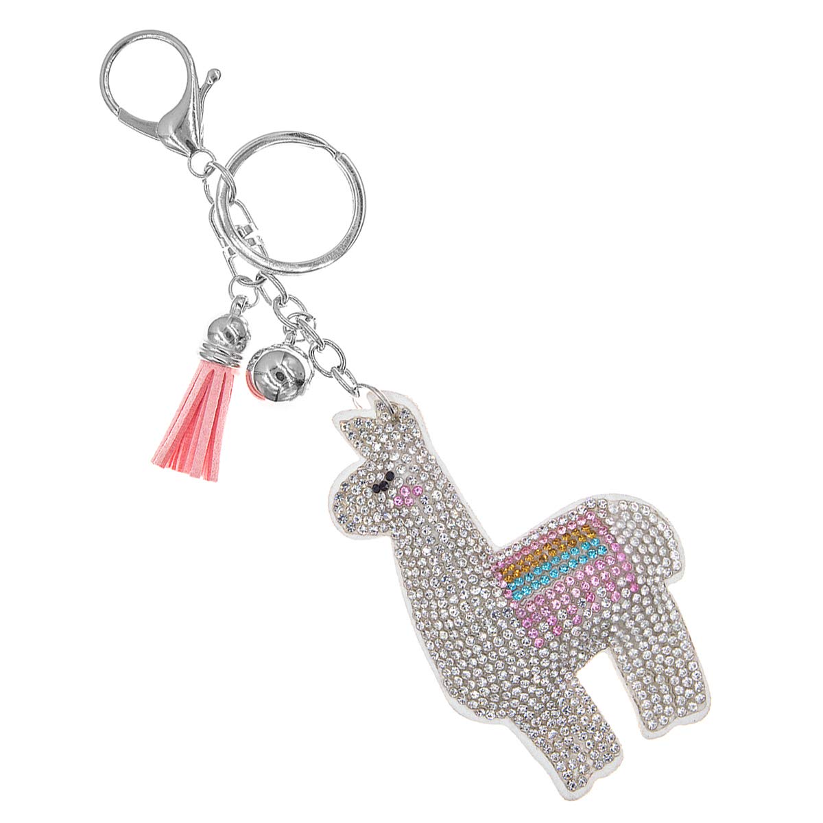 Sparkling NTLX Key Chain Bag Charm - Cute & Stylish Purse Accessory for Women, Luggage, Suitcases, Diaper Bags & Keys - Gift Box Included - Perfect for Travel, Gifts & Everyday Use