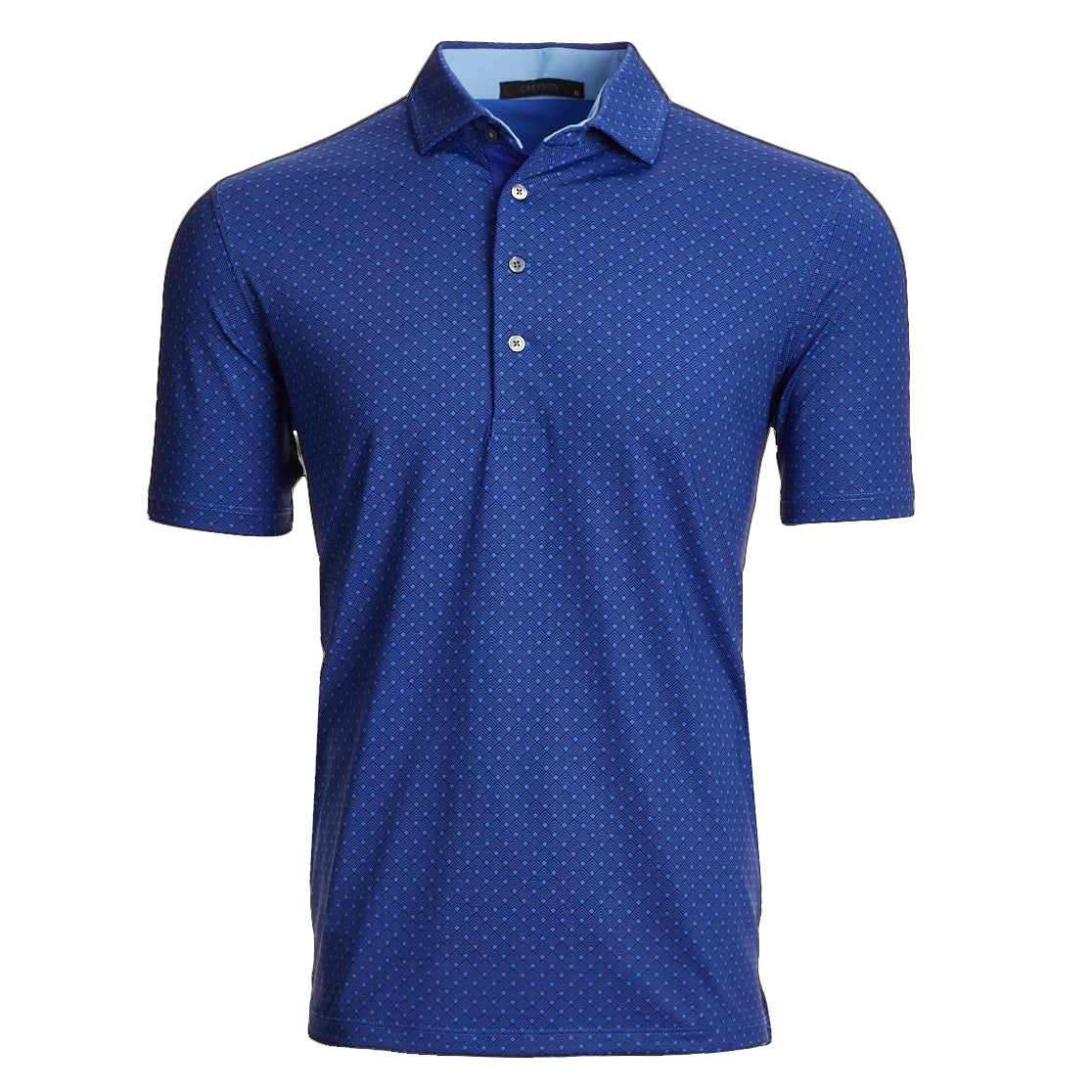 Greyson Backbone Men's Golf Polo Shirt - Moisture-Wicking, UV Protection & Breathable for Golf, Tennis & Casual Wear