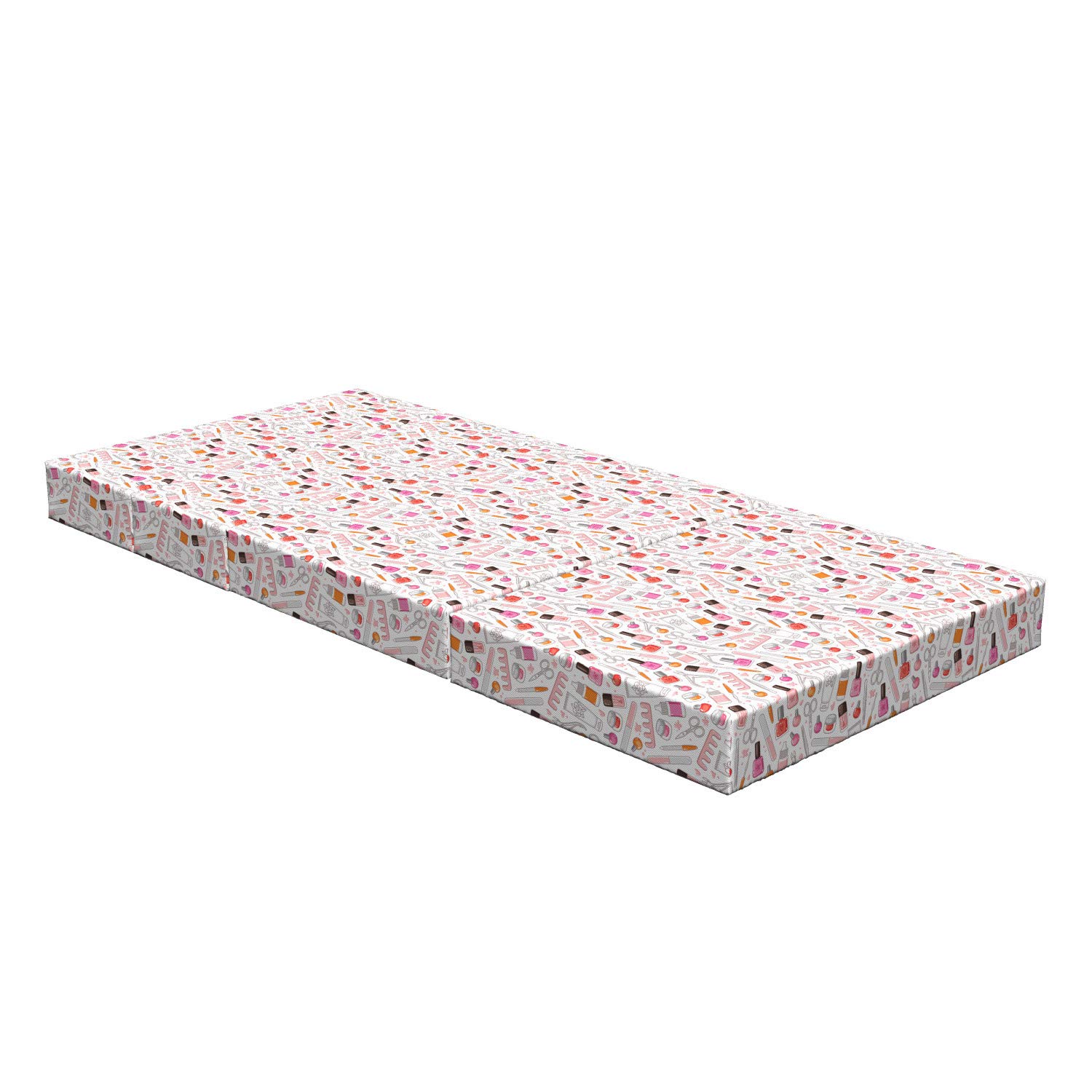 Ambesonne Foldable Makeup Mattress for Salon & Spa, 74.8