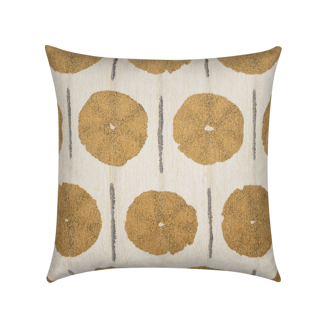Summer Solstice Indoor Outdoor Square Pillow - Decorative Throw Pillow for Sofa, Bed, Patio & Outdoor Furniture