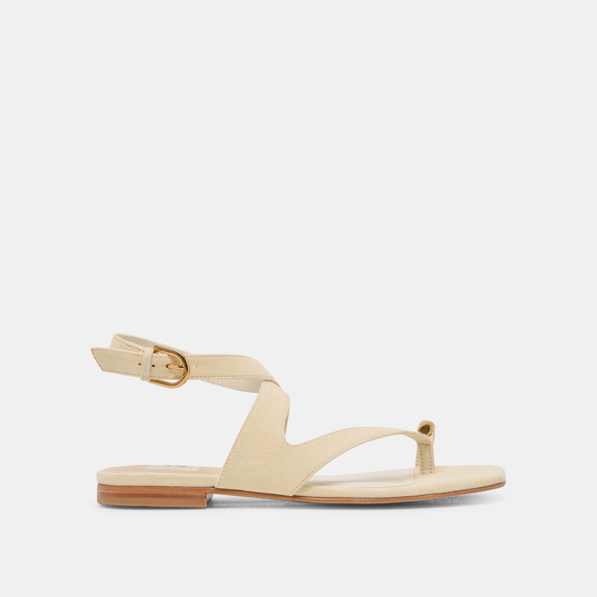 Earla Sandals for Women - Natural Suede Comfortable Summer Slides - Perfect for Beach, Pool, and Casual Outings