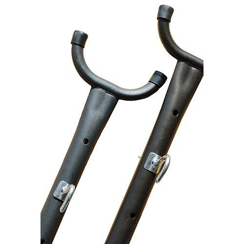 Vivere Universal Space-Saving Steel Hammock Stand with Oil Rubbed Bronze Finish, 9-Feet, Brown - Perfect for Backyard, Patio, Poolside & Outdoor Relaxation