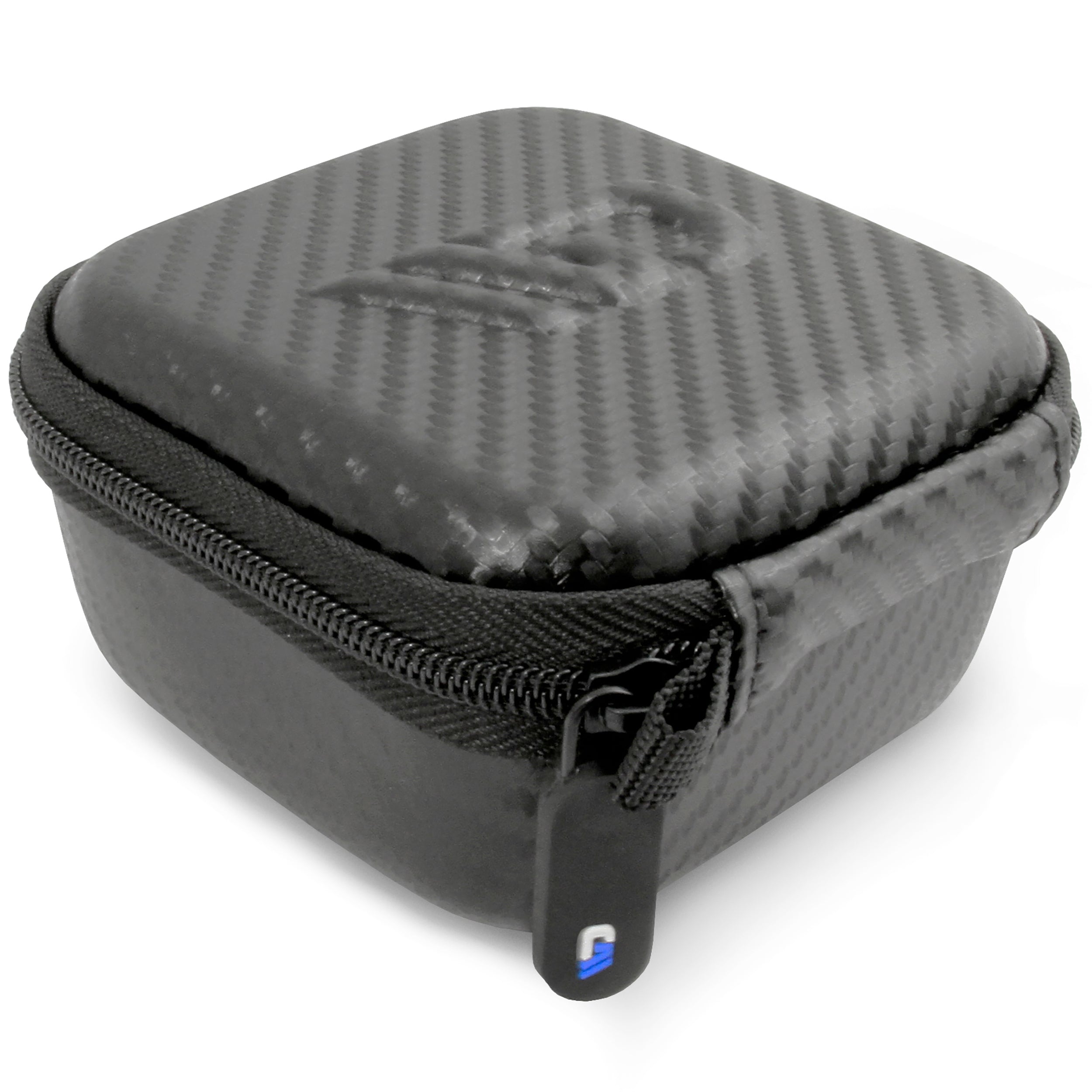 CASEMATIX Hard Shell Travel Case for Bitzee Interactive Digital Pet - Durable Protective Cover with Carabiner Clip (Black) - Perfect for Travel, School & Playdates