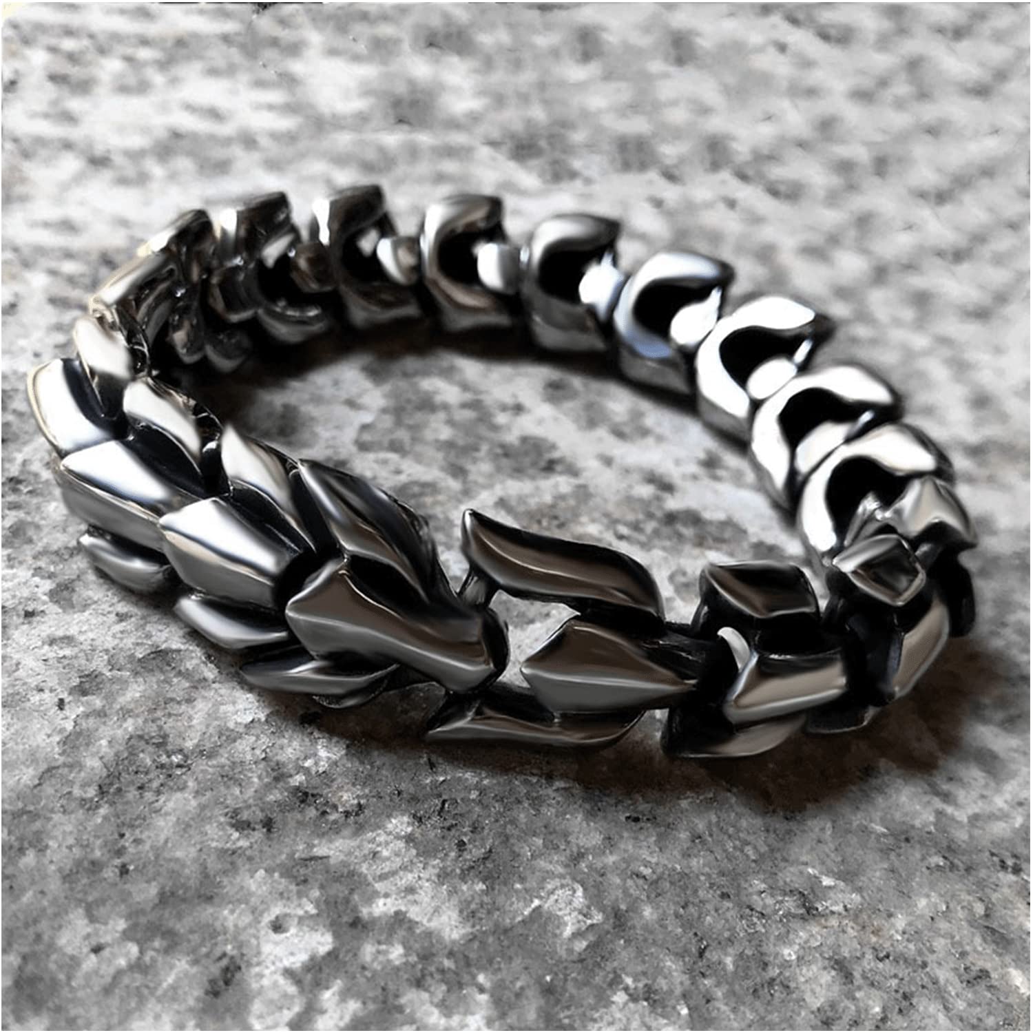Handmade Gold Dragon Keel Bracelet for Women & Men - Unique Personality Jewelry Gift for Teens & Adults - Perfect for Festivals, Cosplay & Everyday Wear