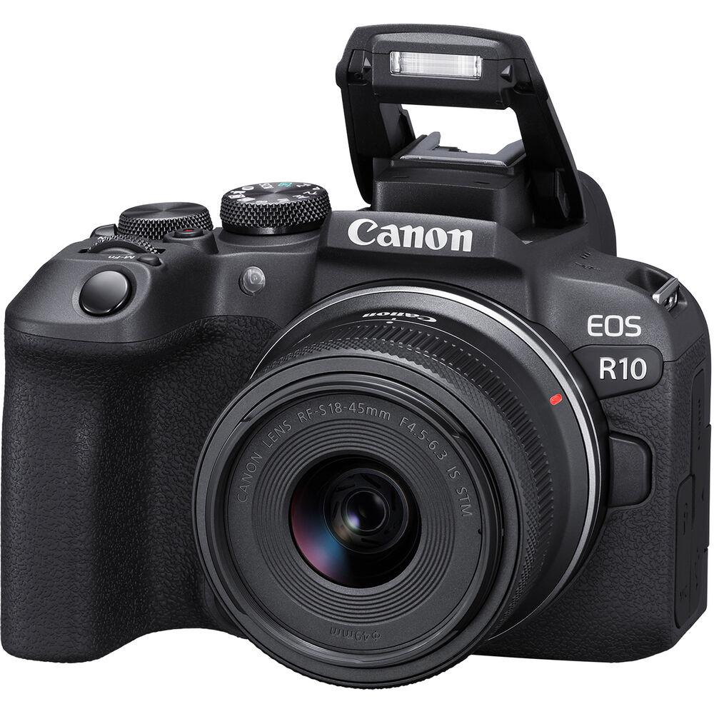 Canon EOS R10 Mirrorless Digital Camera Body - 24.2MP APS-C Sensor, 4K Video, Dual Pixel AF | Perfect for Vlogging, Travel & Portrait Photography