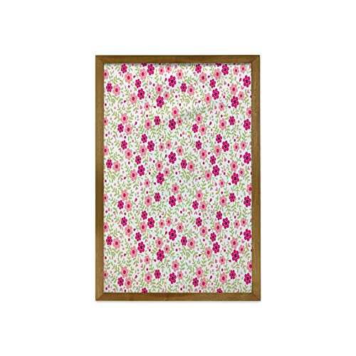 Pale Green Blush Pink