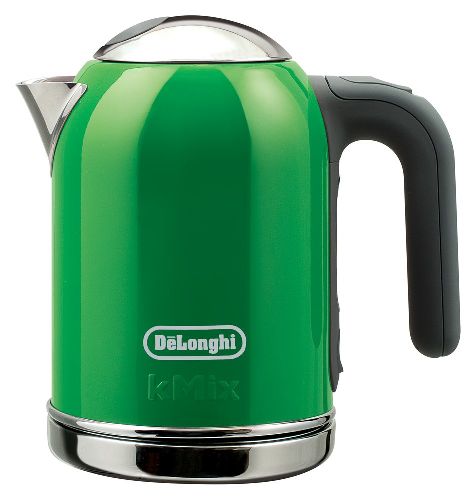 DeLonghi kmix Boutique Electric Kettle - 0.75L Capacity, Green (SJM010J-GR) - Fast Boiling for Tea, Coffee & Hot Beverages in Home or Office