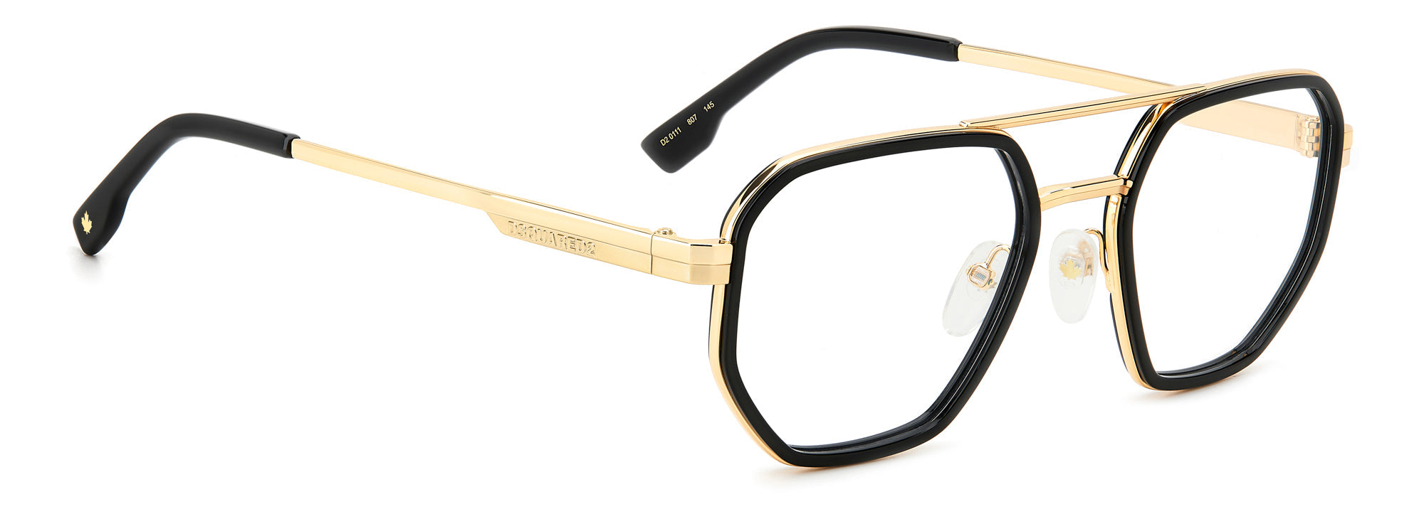 DSQUARED2 D2 0111 Sunglasses - Polarized UV Protection Aviator Style for Men & Women - Perfect for Driving, Travel and Outdoor Activities
