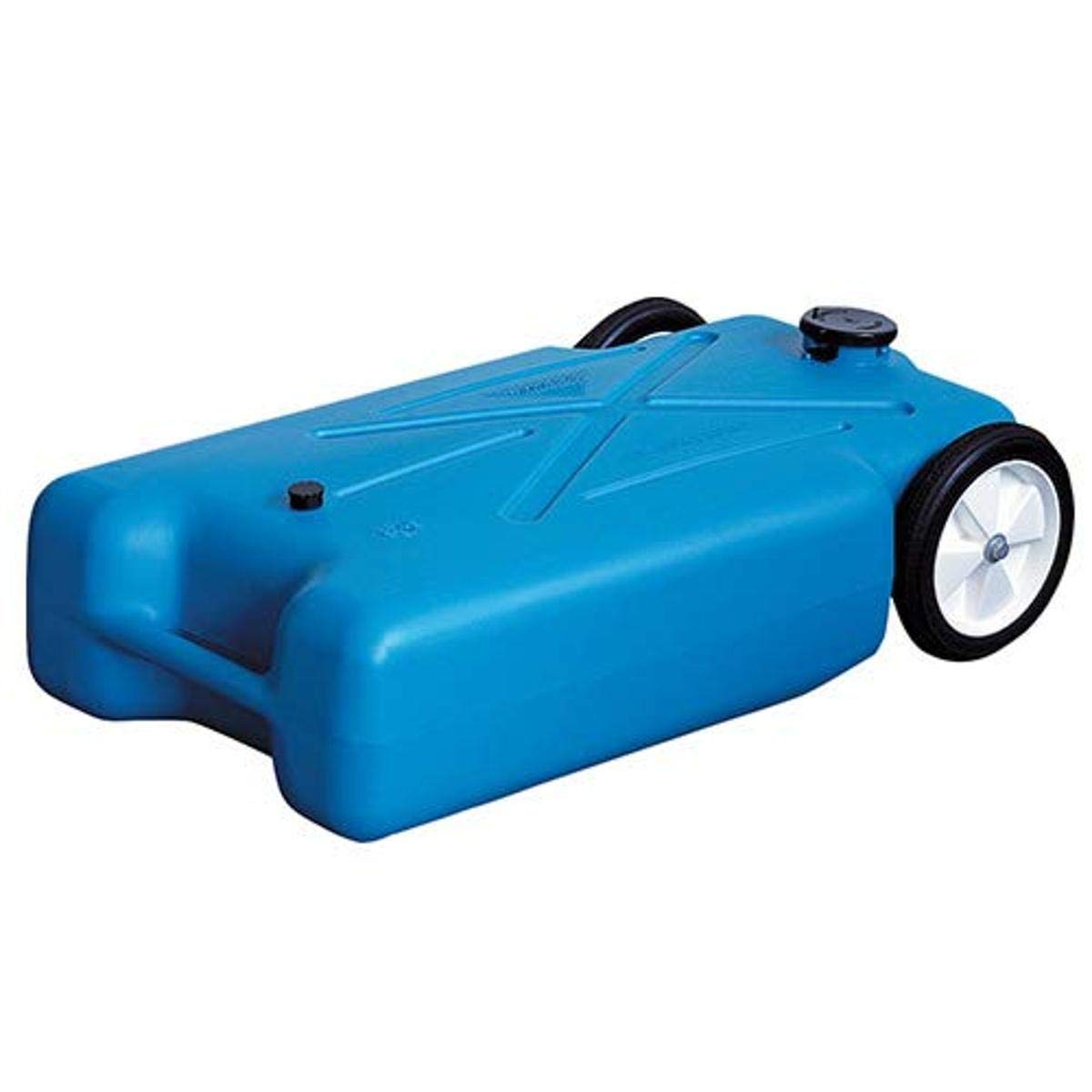 BARKER 11104 22-Gallon Blue Portable Tote-Along Tank for Water Storage, Camping, Gardening & Outdoor Activities