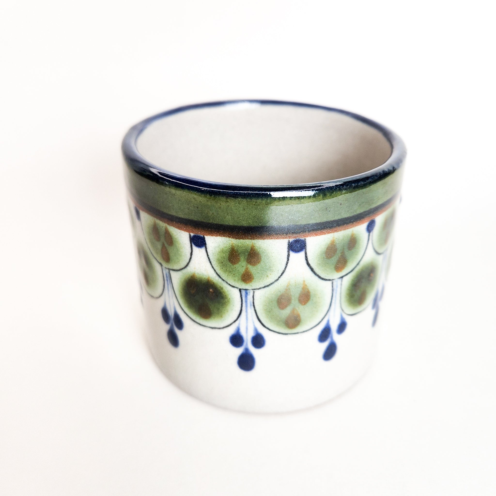 Handmade Guatemalan Stoneware Coffee Cup - Authentic Ceramic Mug for Espresso, Tea & Hot Drinks - Perfect for Home, Office & Gifts