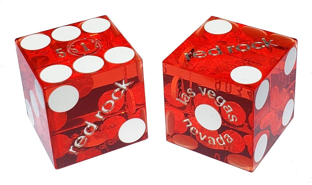19mm Craps Dice - Authentic Las Vegas Casino Style for Table Games