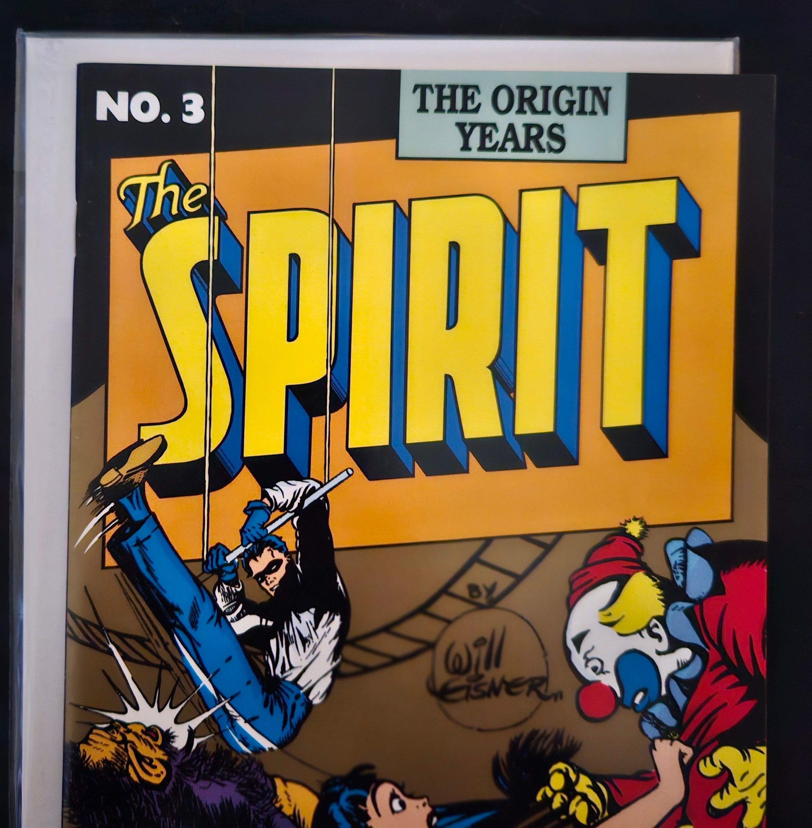 The Spirit: Origin Years #3 (1992) - Will Eisner's Classic Graphic Novel | Kitchen Sink Press | Perfect for Comic Collectors & Vintage Art Enthusiasts