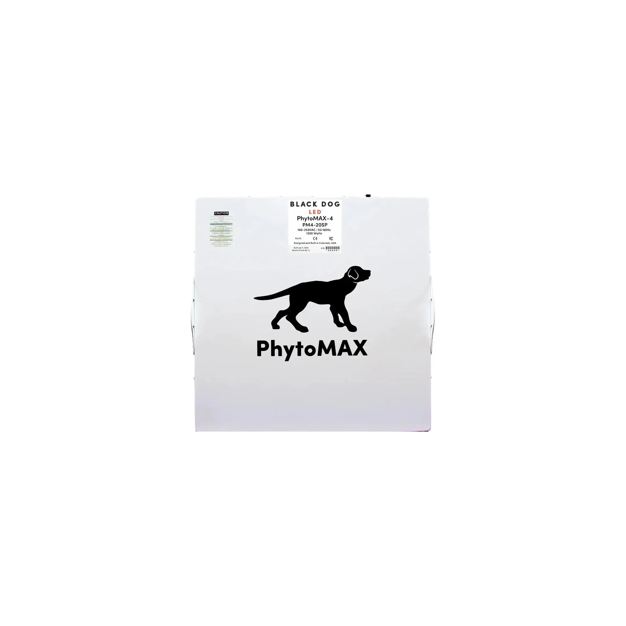 Black Dog LED PhytoMAX 4 20S Full Spectrum LED Grow Light for Indoor Plants - Hydroponics, Greenhouse & Home Gardening