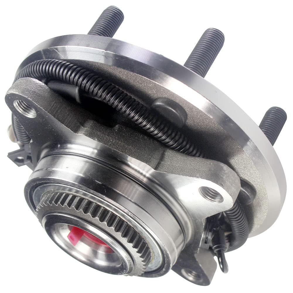 515158 Front Wheel Hub Assembly 4WD with ABS - Compatible with Ford Expedition & Lincoln Navigator - 6 Lug Wheel Bearing and Hub Replacement - Perfect for Off-Roading, Towing & Heavy-Duty Use
