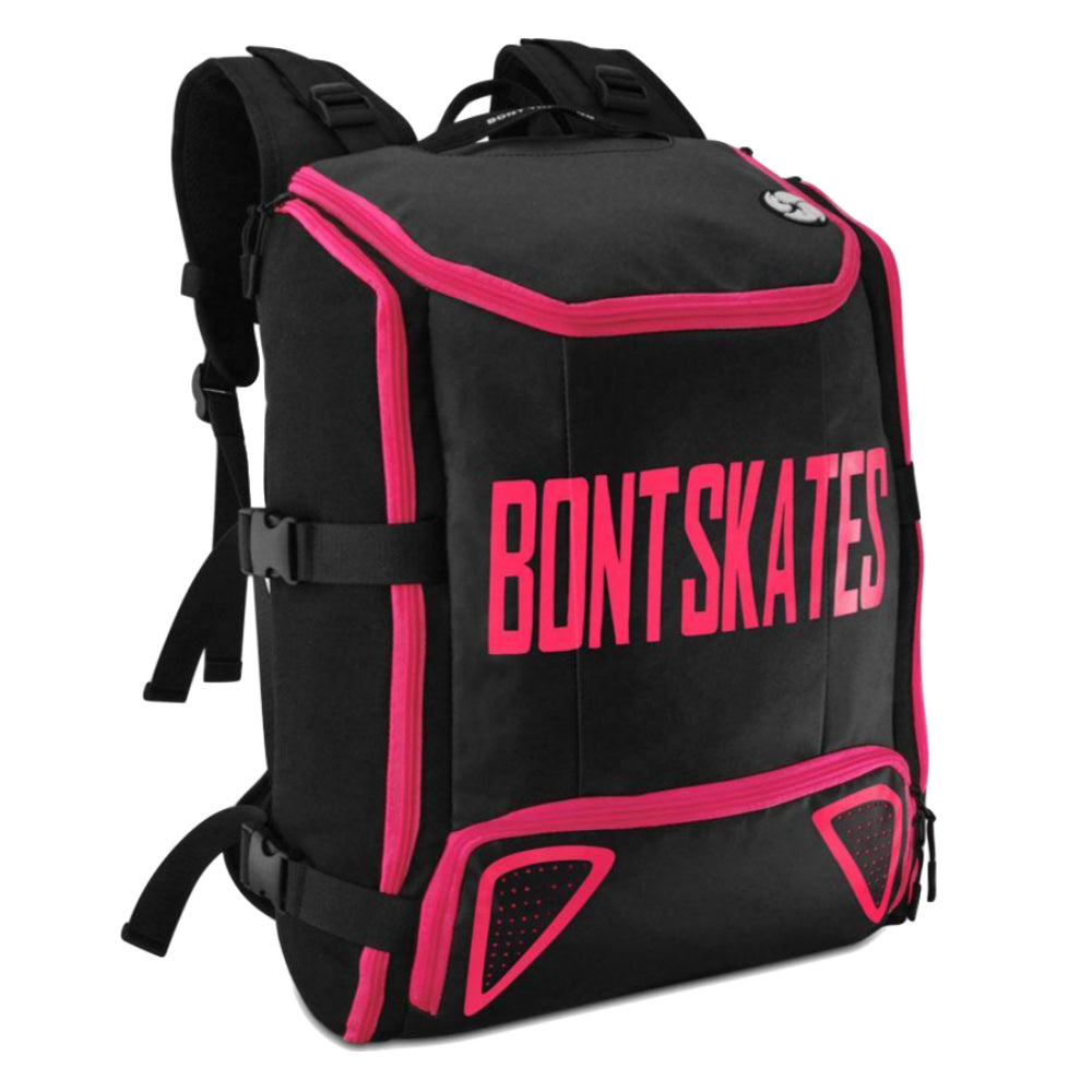 Bont Backpack for Women & Men - Durable Waterproof Hiking Backpack Black/Pink - Perfect for Travel, School, and Outdoor Adventures