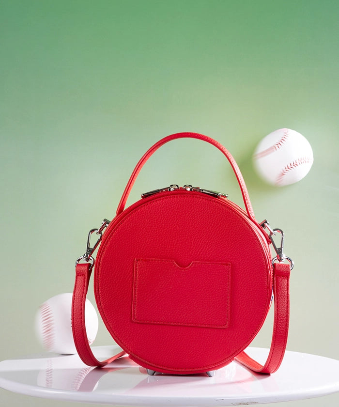 MLB Atlanta Braves Genuine Leather Crossbody Bag for Women & Men - Stylish & Durable Purse for Baseball Games, Travel & Daily Use